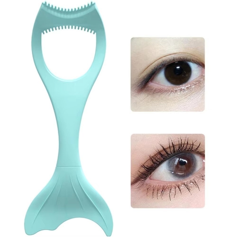 Eyelash Extension Eyeliner - New Silicone Mascara Shield Mermaid Extension