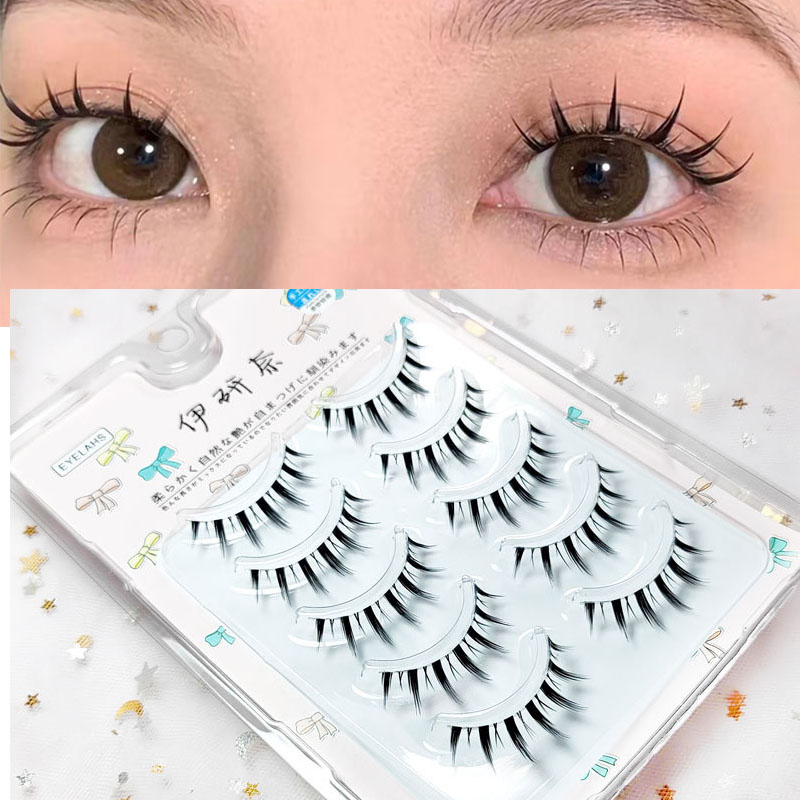 Eyelash Extension Japanese Style - New Style 5Pairs Women Natural Japanese
