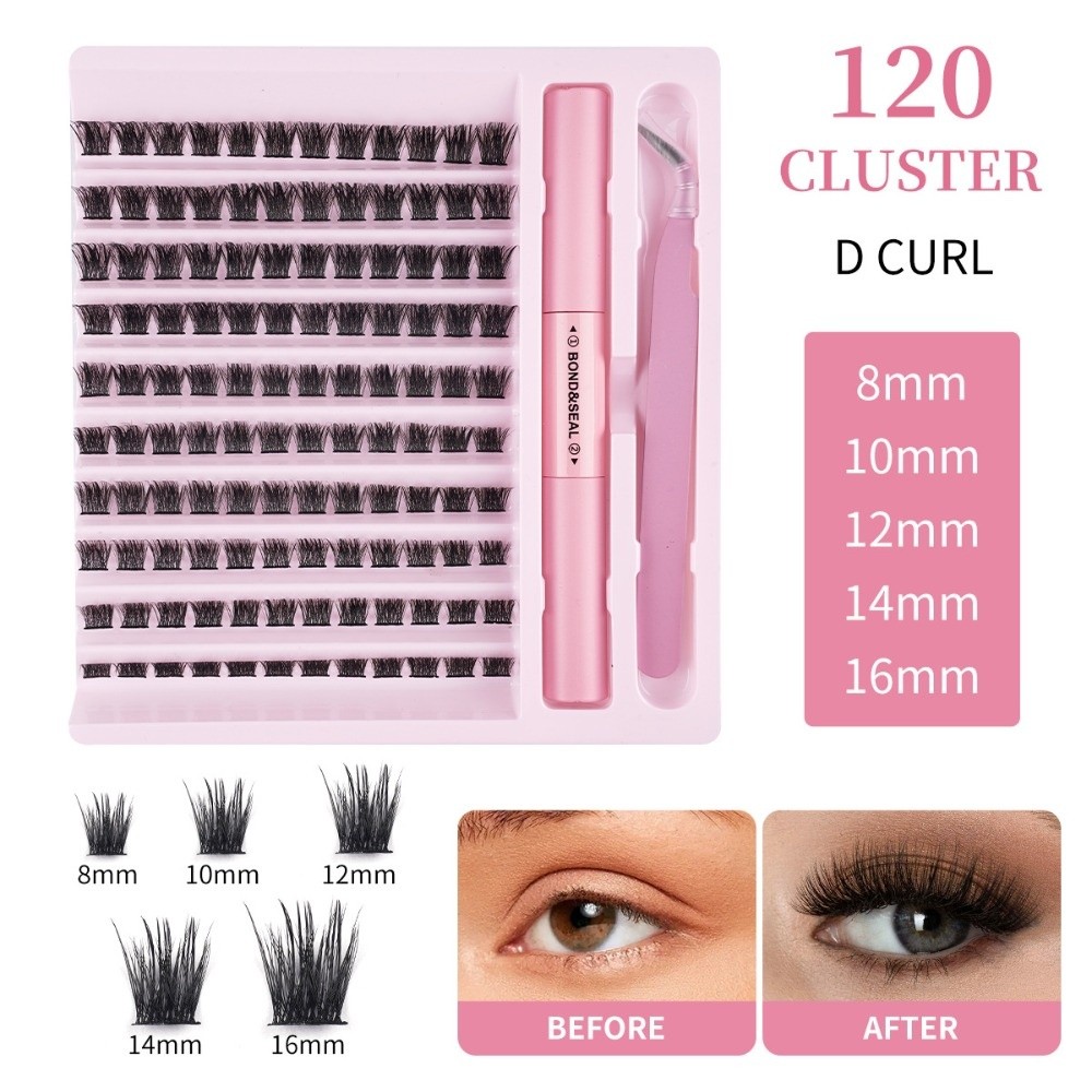 Eyelash Extension Natural Look - High Quality Bond and Seal False