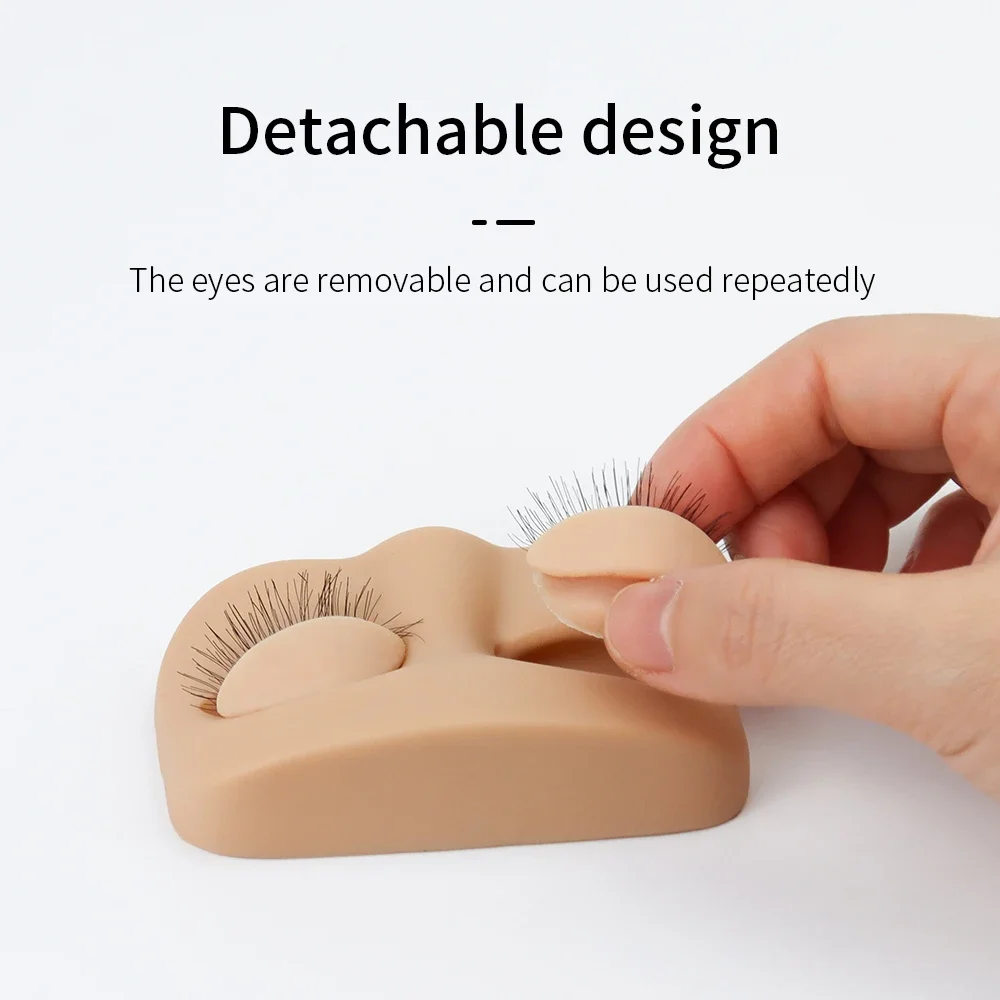Mini Lash Flat Model Head Prac - đánh giá và giá Eyelash Extension Model
