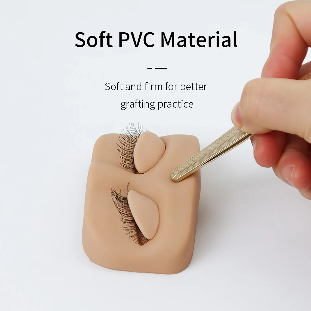 Mini Lash Flat Model Head Prac - đánh giá và giá Eyelash Extension Model