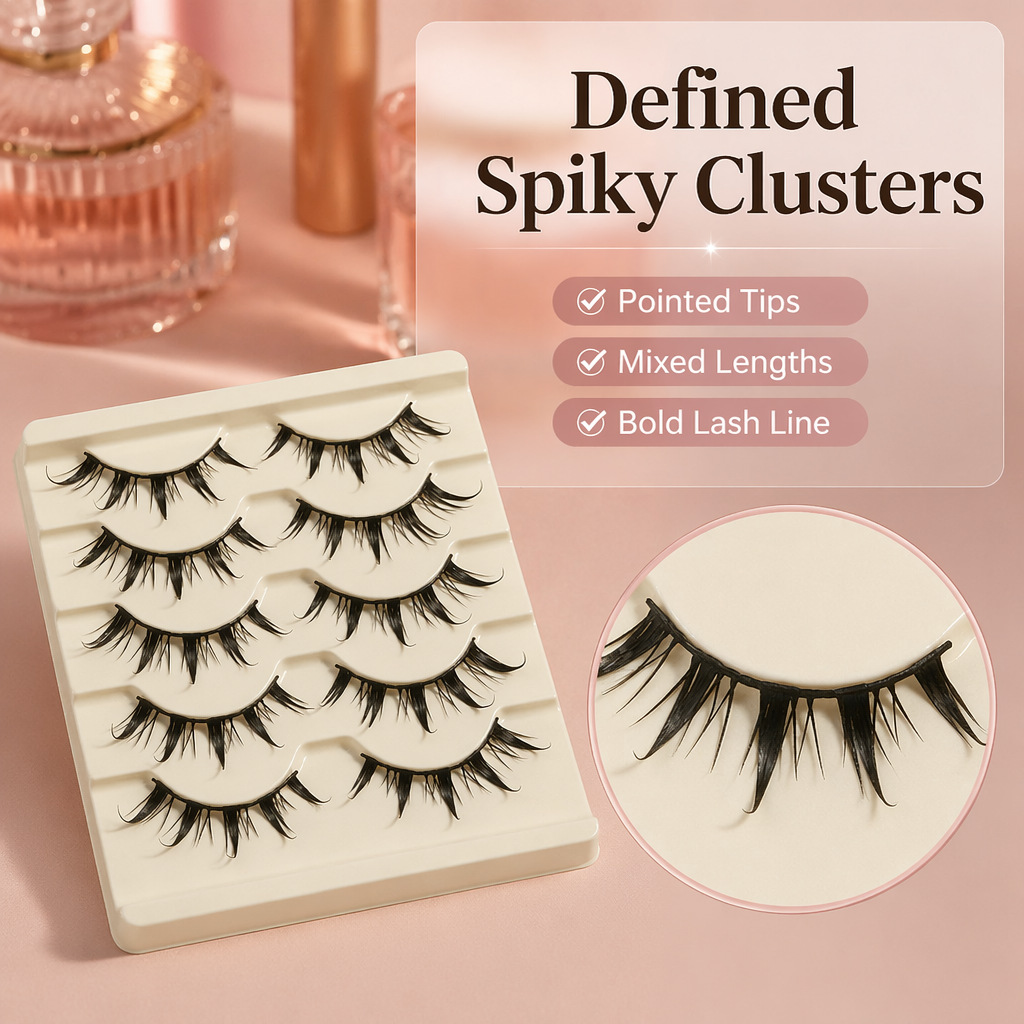 Cosplay Fake Eyelashes 5Pcs Li - đánh giá và giá Eyelash Extension Japanese Style