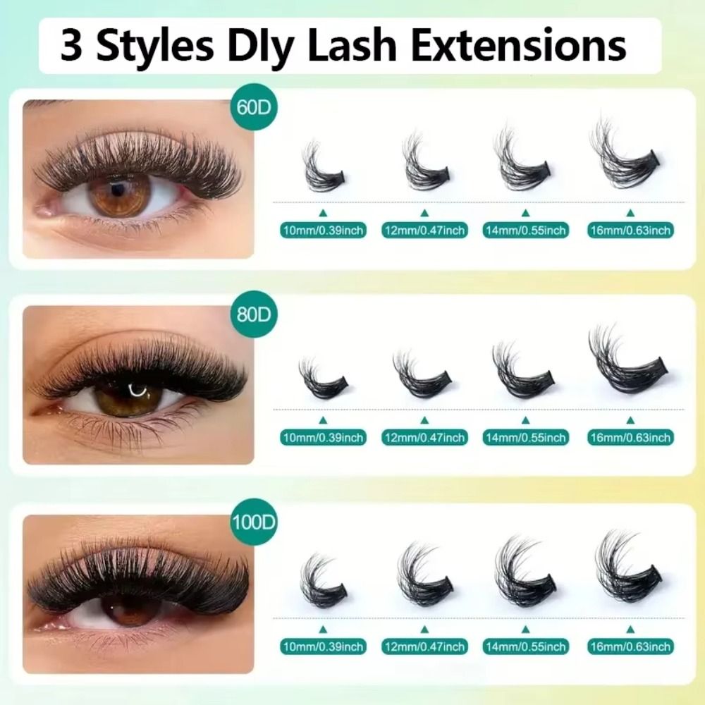 Natural Look False Eyelashes B - đánh giá và giá Eyelash Extension Natural Look