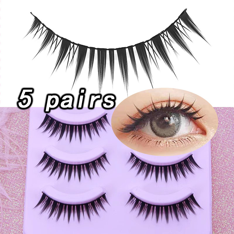 Handmade 5 Pairs Japanese Styl - đánh giá và giá Eyelash Extension Japanese Style