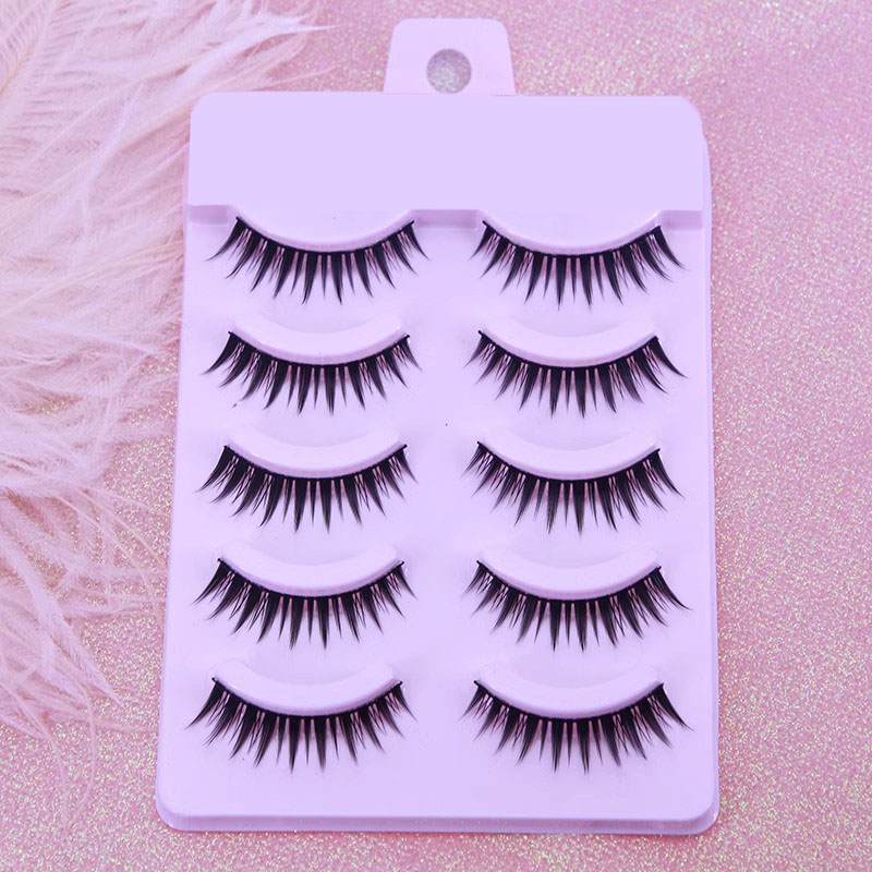 Handmade 5 Pairs Japanese Styl - đánh giá và giá Eyelash Extension Japanese Style