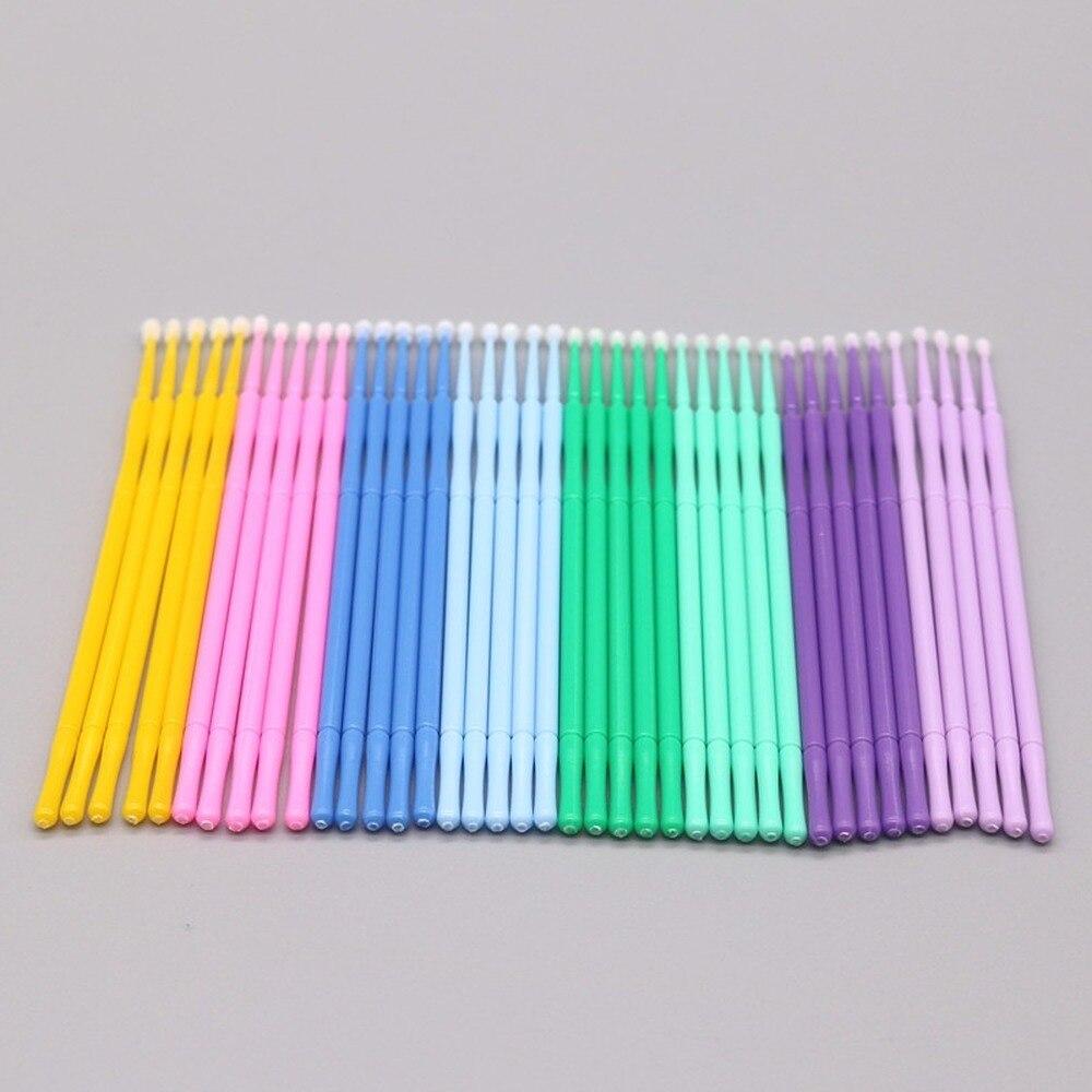 100pcs/lot Micro Brushes Make  - đánh giá và giá Eyelash Extension Cleaning