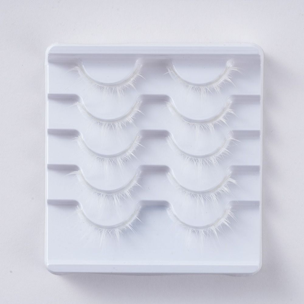 Hot White White Anime Eyelashe - đánh giá và giá Eyelash Extension Japanese Style