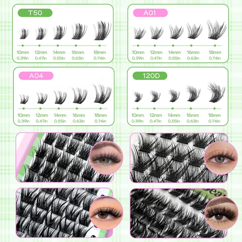 Natural Look False Eyelashes B - đánh giá và giá Eyelash Extension Natural Look