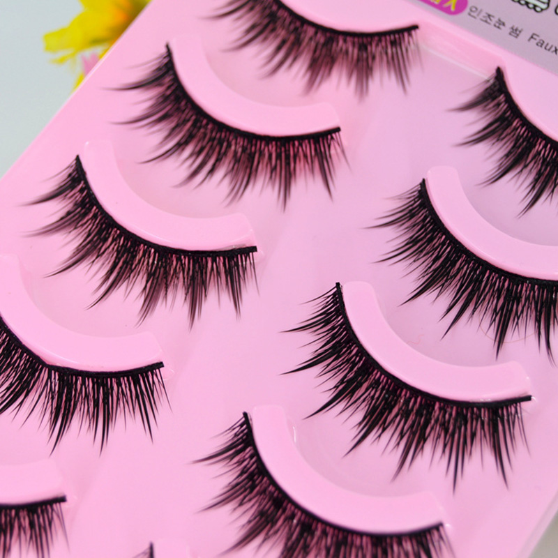 5 Pairs Long Thick Natural Jap - đánh giá và giá Eyelash Extension Japanese Style