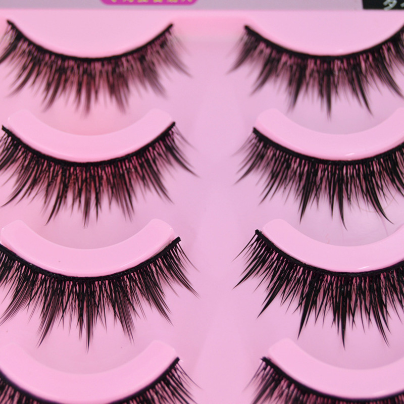 5 Pairs Long Thick Natural Jap - đánh giá và giá Eyelash Extension Japanese Style