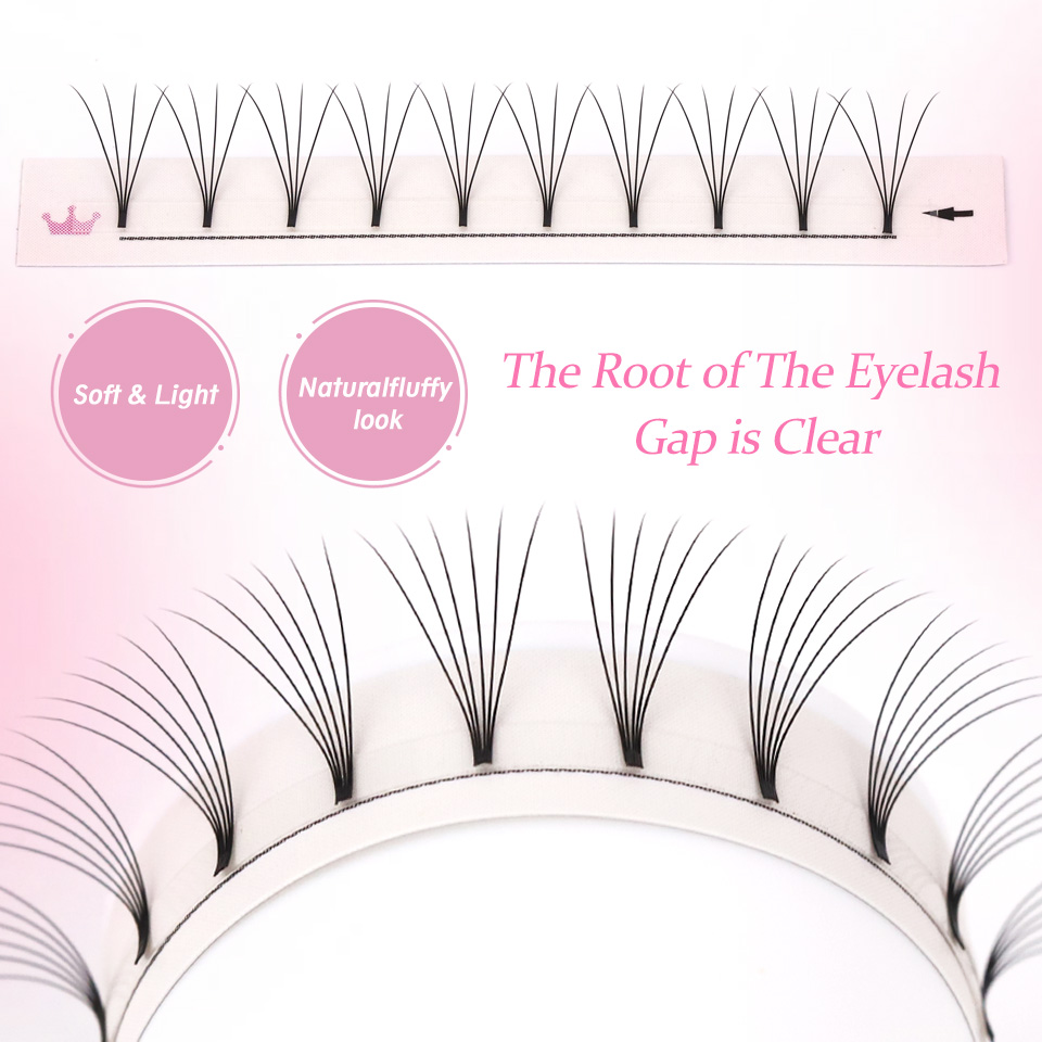 AGUUD Soft Natural Premade Vol - đánh giá và giá Eyelash Extension Russian