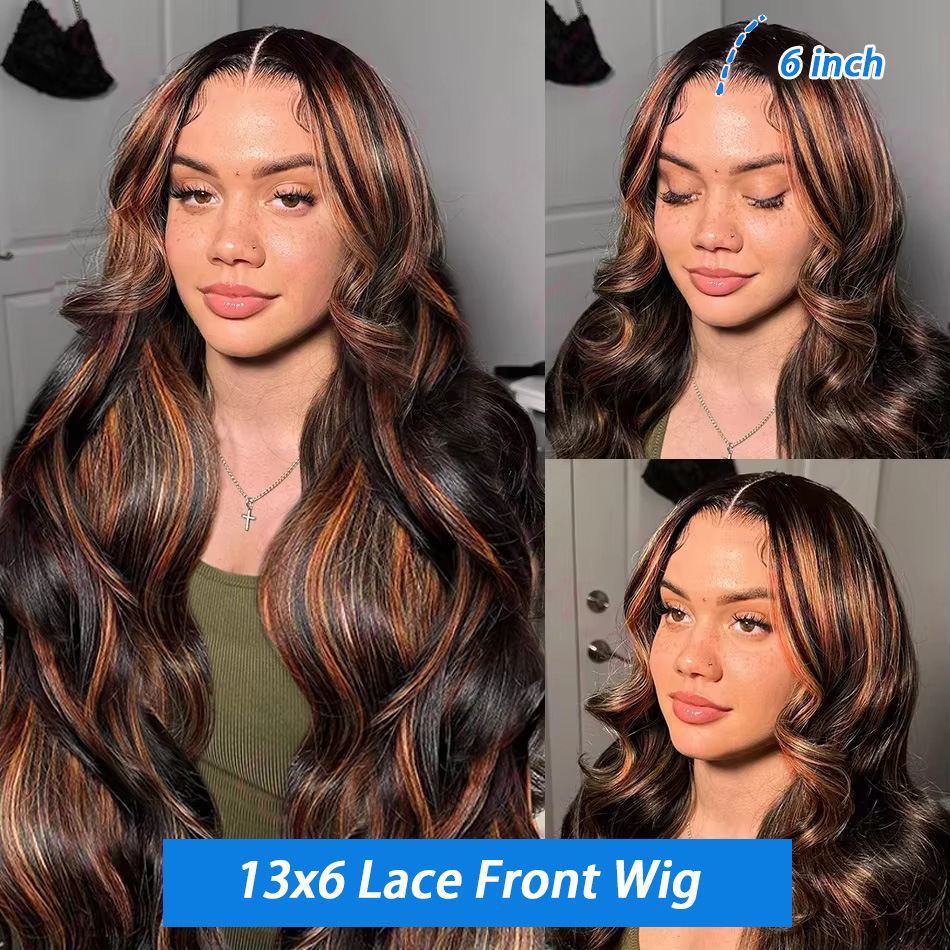 Highlight Ombre 13x4 Lace Fron - đánh giá và giá Eyelash Extension Natural Look
