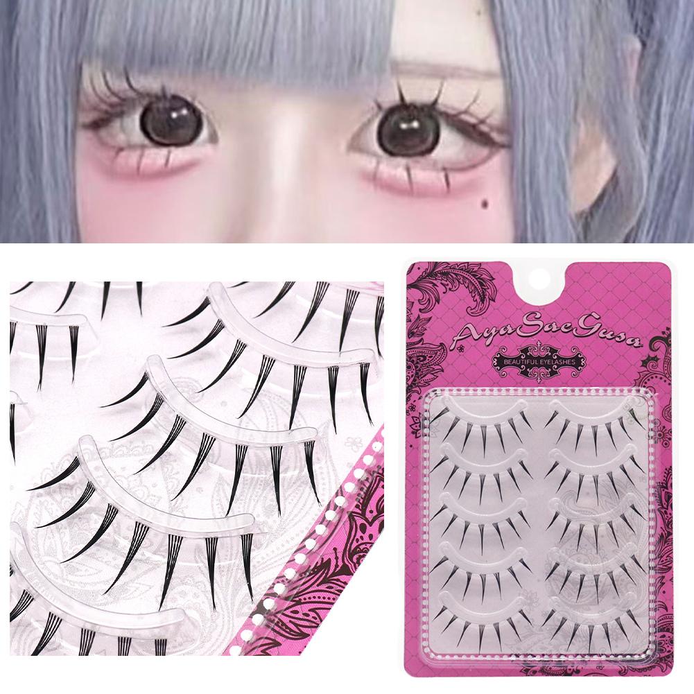 5Pairs Japanese Style Fairy Ey - đánh giá và giá Eyelash Extension Japanese Style