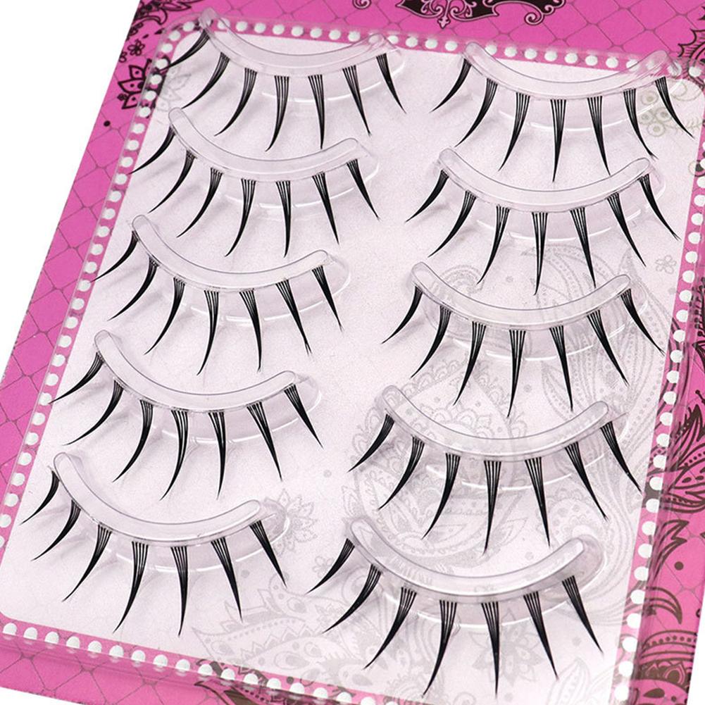 5Pairs Japanese Style Fairy Ey - đánh giá và giá Eyelash Extension Japanese Style