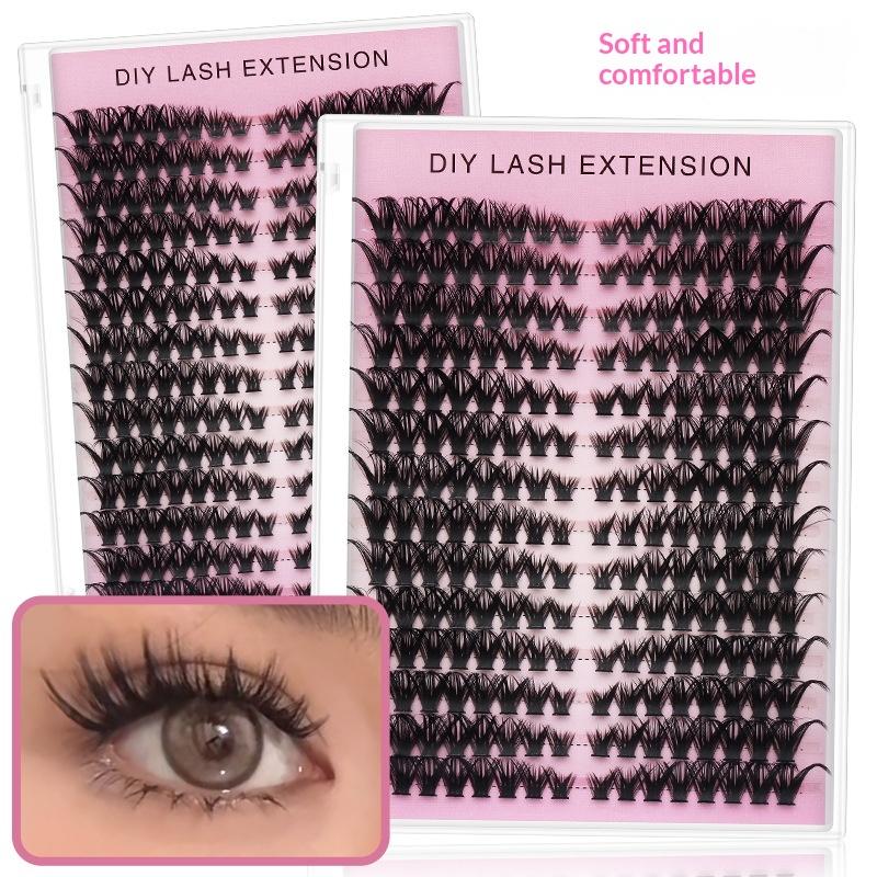 20pcs DIY False Eyelash Extens - đánh giá và giá Eyelash Extension Natural Look