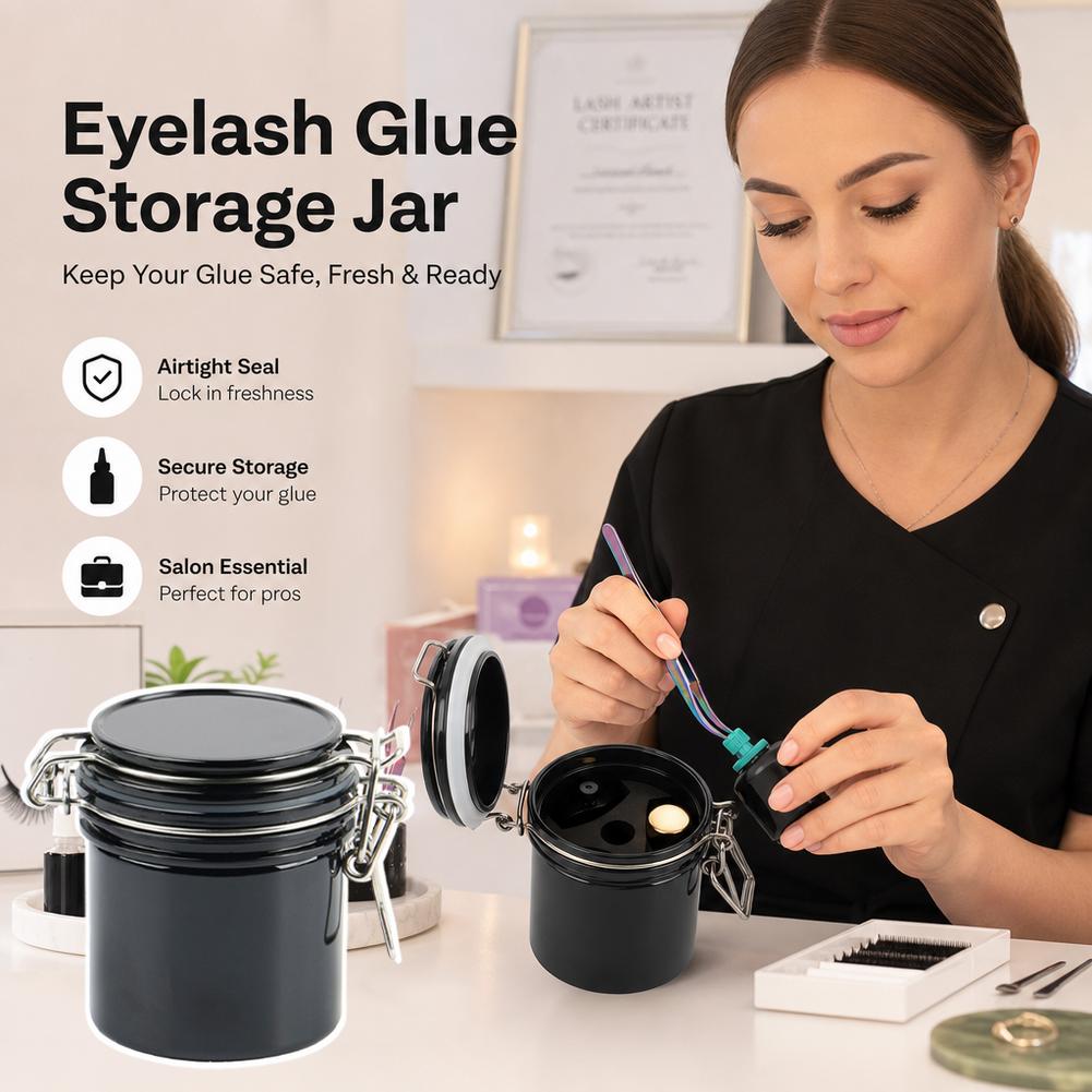 Eyelash Glue Storage Tank Airt - đánh giá và giá Eyelash Extension Last