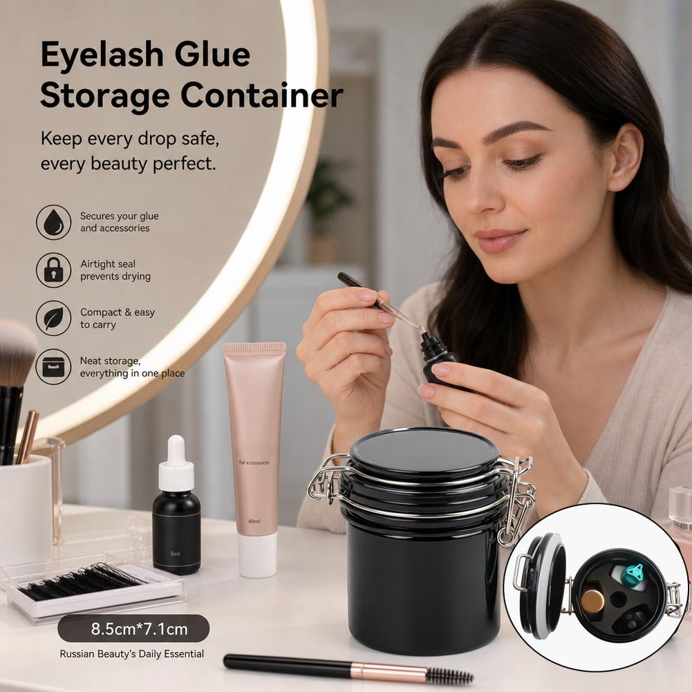 Eyelash Glue Storage Tank Airt - đánh giá và giá Eyelash Extension Last