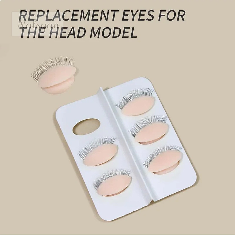 3 Pairs Replacement Silicone R - đánh giá và giá Eyelash Extension Model