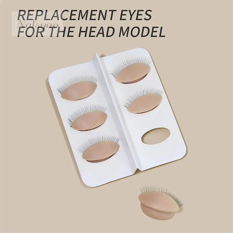 3 Pairs Replacement Silicone R - đánh giá và giá Eyelash Extension Model