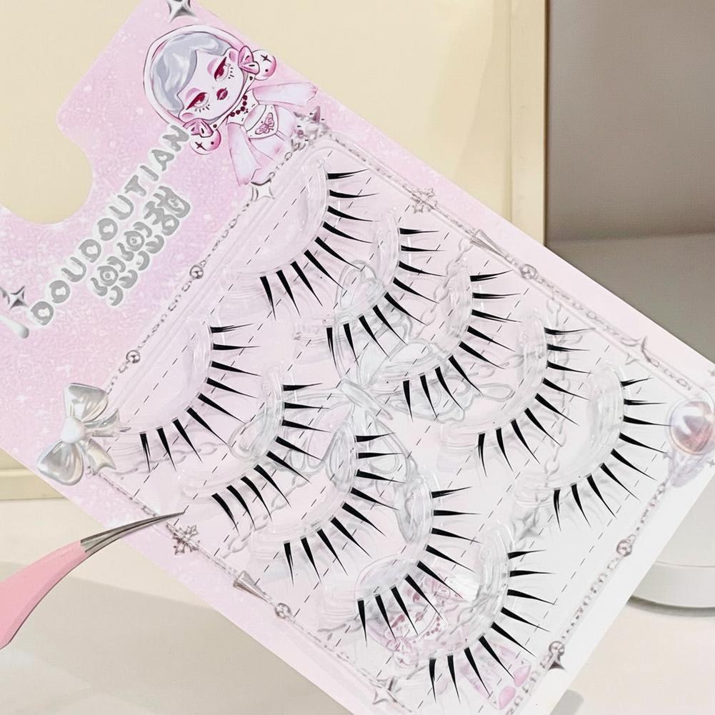 5 Pairs Natural False Eyelashe - đánh giá và giá Eyelash Extension Japanese Style