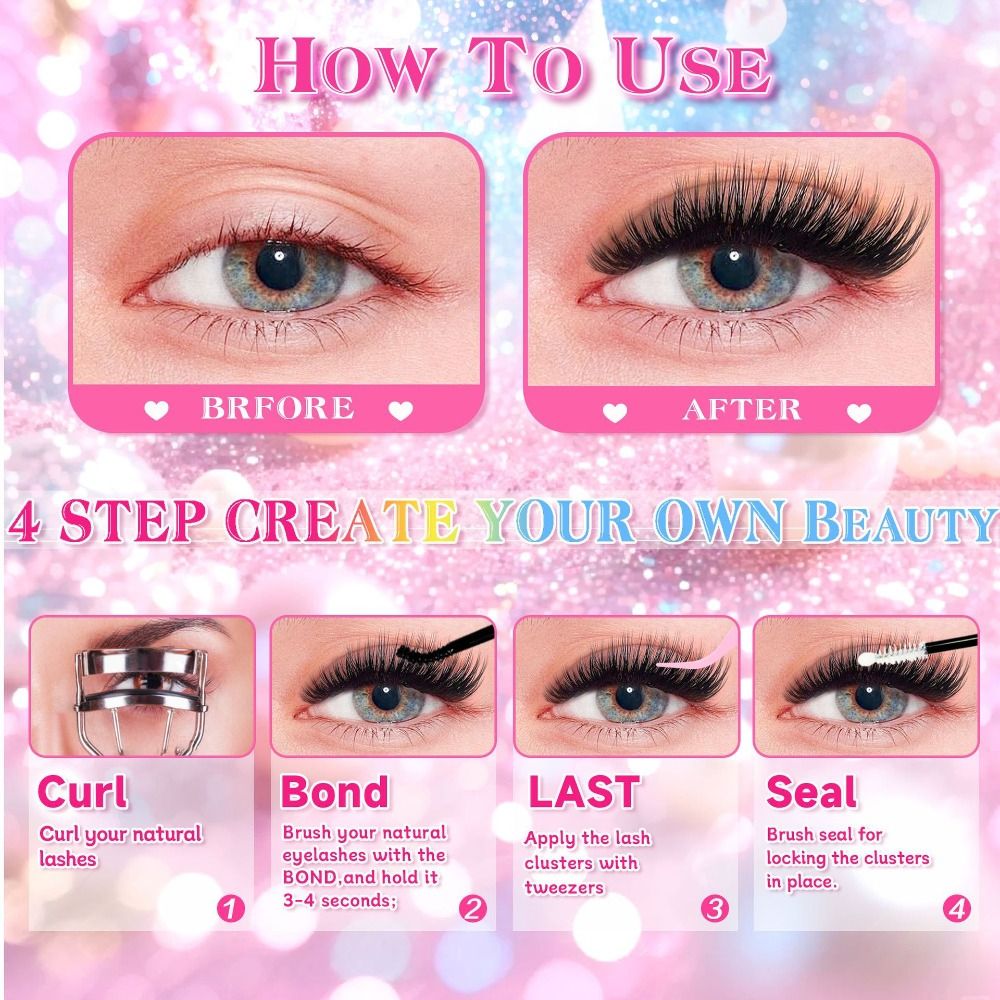 Natural Look False Eyelashes W - đánh giá và giá Eyelash Extension Natural Look