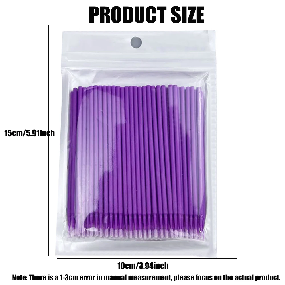 Lash 100PCS Eyelash Brush Clea - đánh giá và giá Eyelash Extension Cleaning