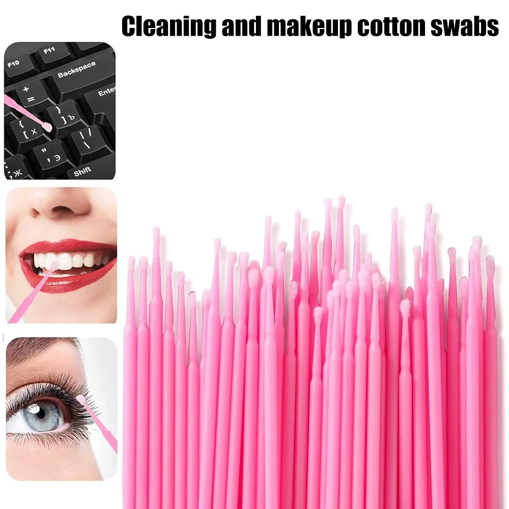 Lash 100PCS Eyelash Brush Clea - đánh giá và giá Eyelash Extension Cleaning