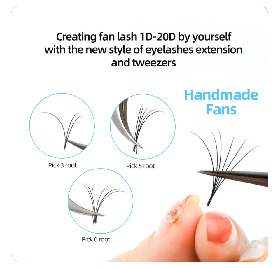 AGUUD 16 Rows Long 16-20mm Eye - đánh giá và giá Eyelash Extension Russian