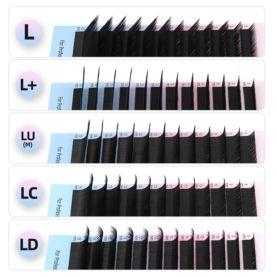 RUJADE L L+ LC LD LU(M) Curl I - đánh giá và giá Eyelash Extension Russian