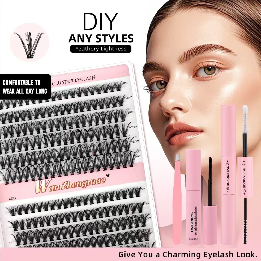 8-16mm Length False Eyelashes  - đánh giá và giá Eyelash Extension Natural Look