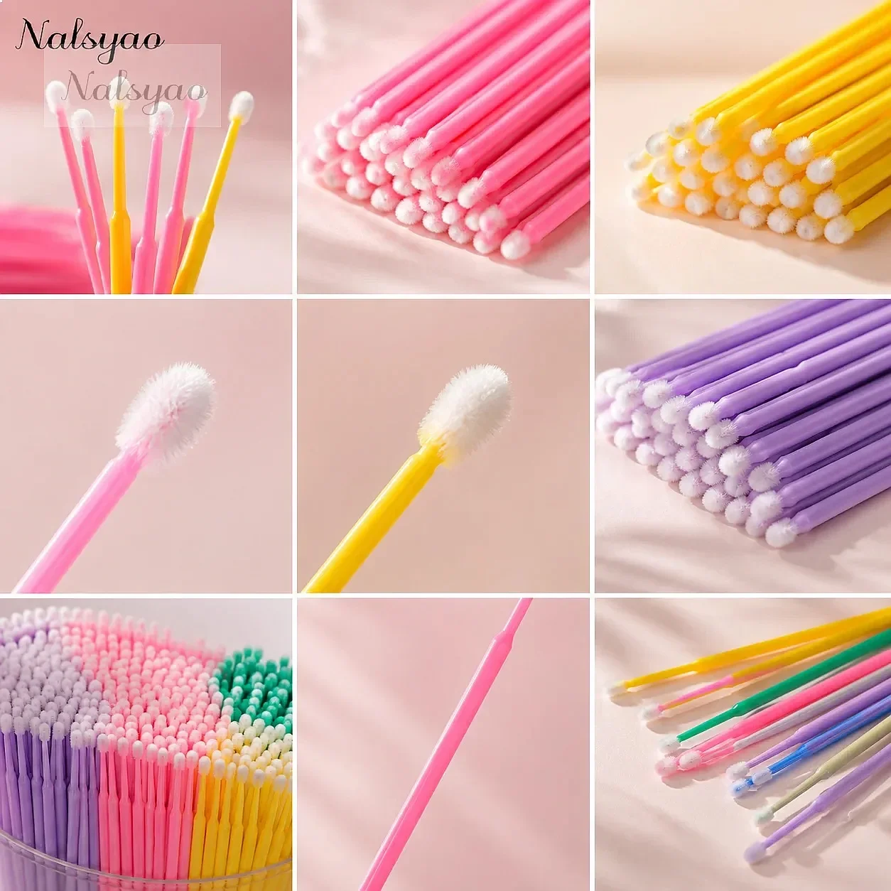 500/1000PCS Lash Extension Bru - đánh giá và giá Eyelash Extension Cleaning