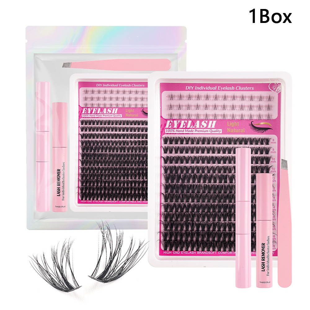 8-18mm Length False Eyelashes  - đánh giá và giá Eyelash Extension Natural Look