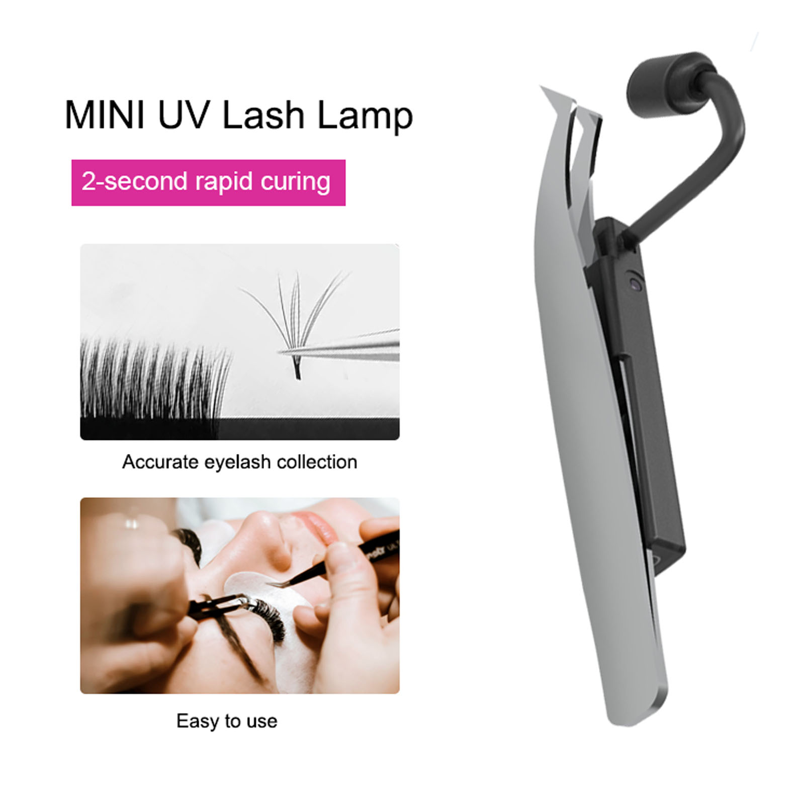 LED Lash Lamp 1W 395nm Fast Gl - đánh giá và giá Eyelash Extension Last