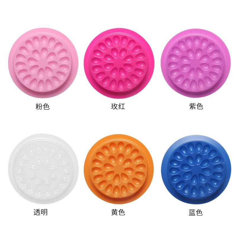 100pcs Eyelash Glue Holder Eye - đánh giá và giá Eyelash Extension Last