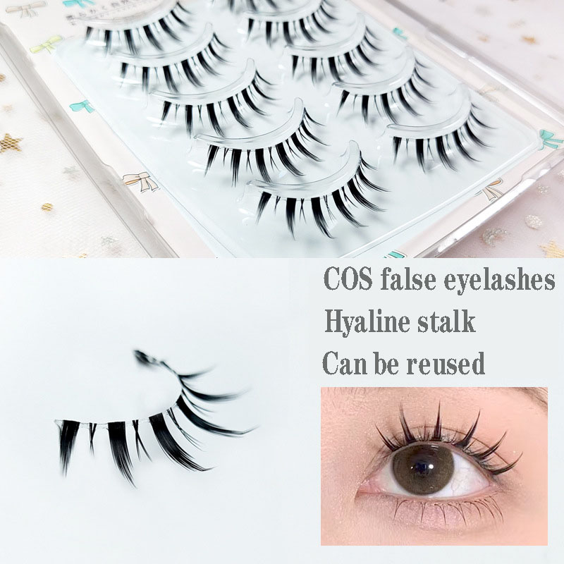 New Style 5Pairs Women Natural - đánh giá và giá Eyelash Extension Japanese Style