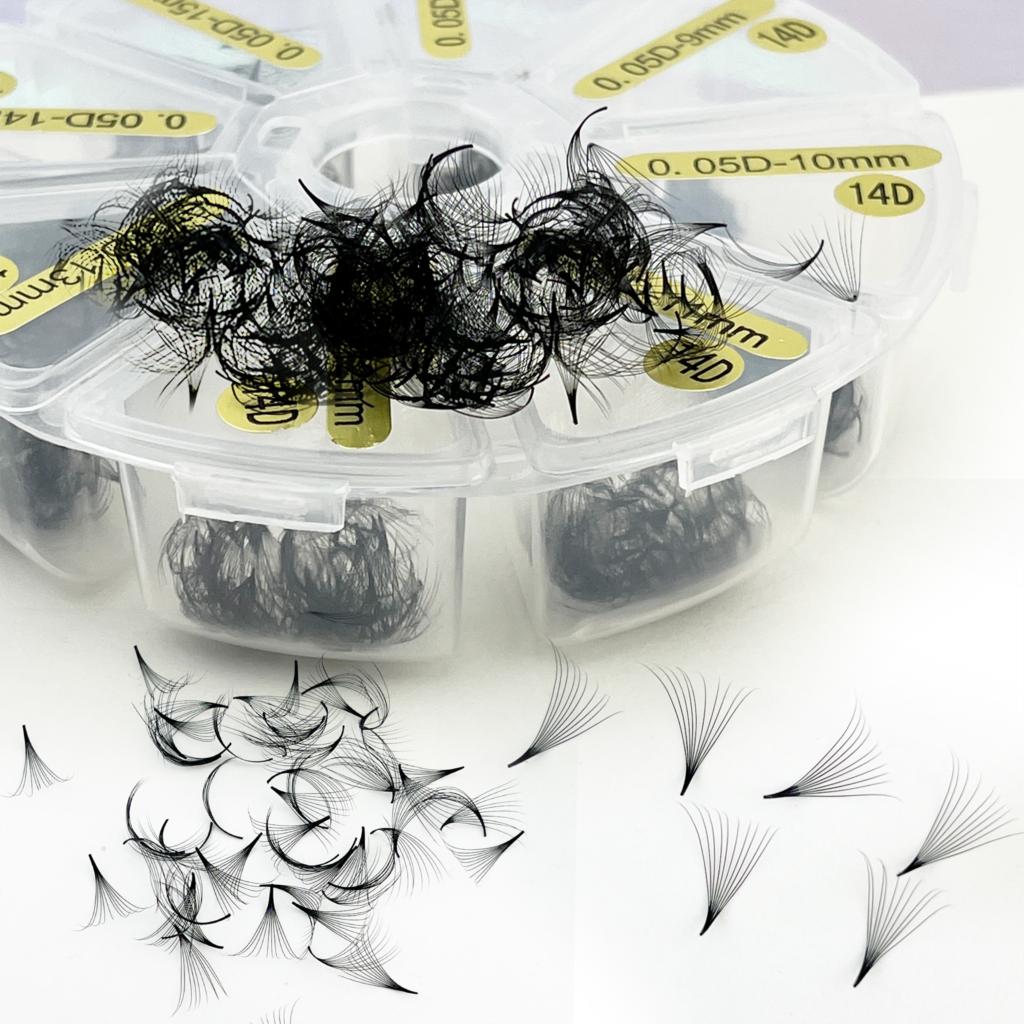 Tbestt Premade Fans Lashes 10D - đánh giá và giá Eyelash Extension Russian