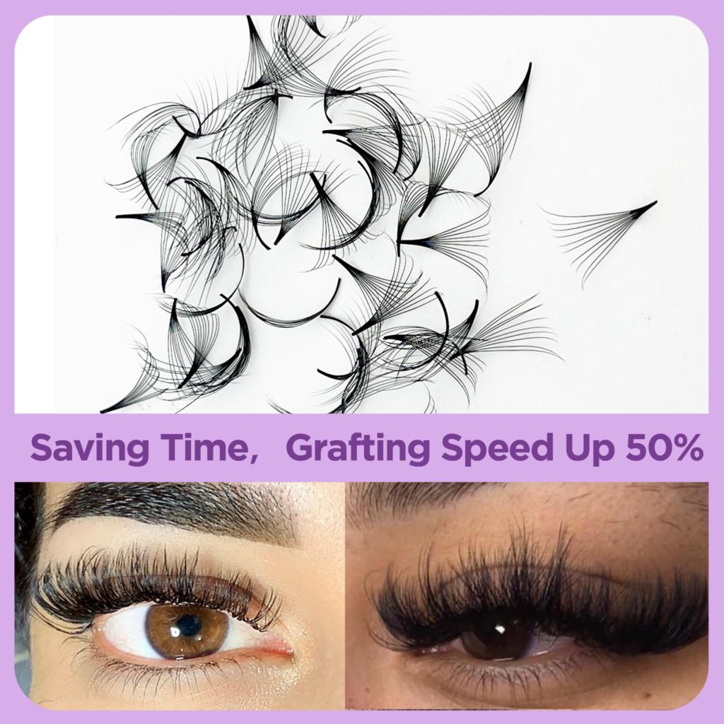Tbestt Premade Fans Lashes 10D - đánh giá và giá Eyelash Extension Russian